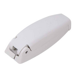 RV Camper Trailer Motorhome Plastic Baggage Door Catch Holder White 5 Pk