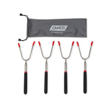 Camco Telescoping Roasting Forks, 4-Pack with Storage Bag