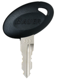 1 Pair (2 Pack) Bauer 300 Series Precut Keys RV301 - RV360 RV Trailer Camper Keys