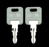 1 Pair (2 Pack) Global Link Precut Keys G301 - G391 RV Trailer Camper Keys